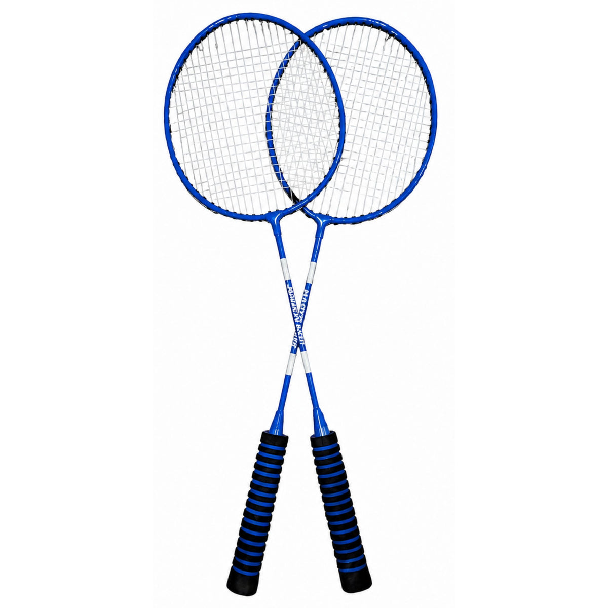 Set Badminton Rachete 3 Volani Husă Albastru