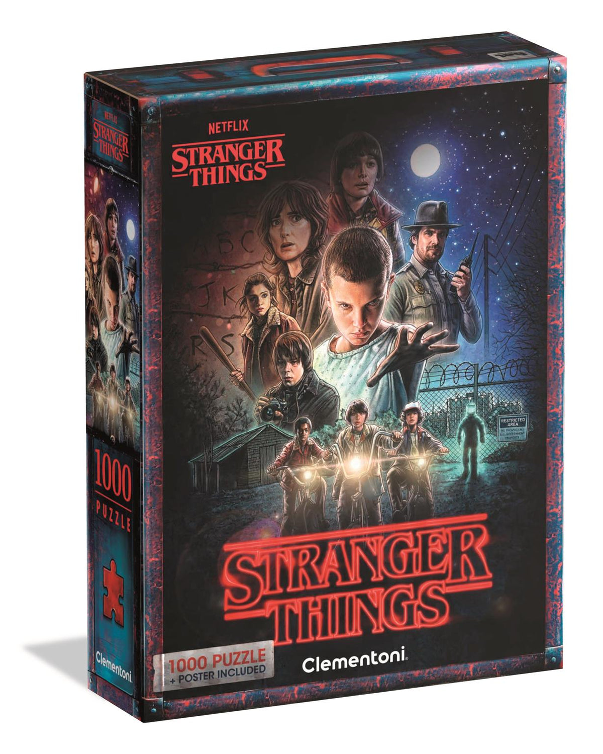 Puzzle 1000 Netflix Stranger Things 1 Poster Clementoni 39978
