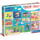 Puzzle 10-in-1 Super Color Peppa Pig Clementoni 20271