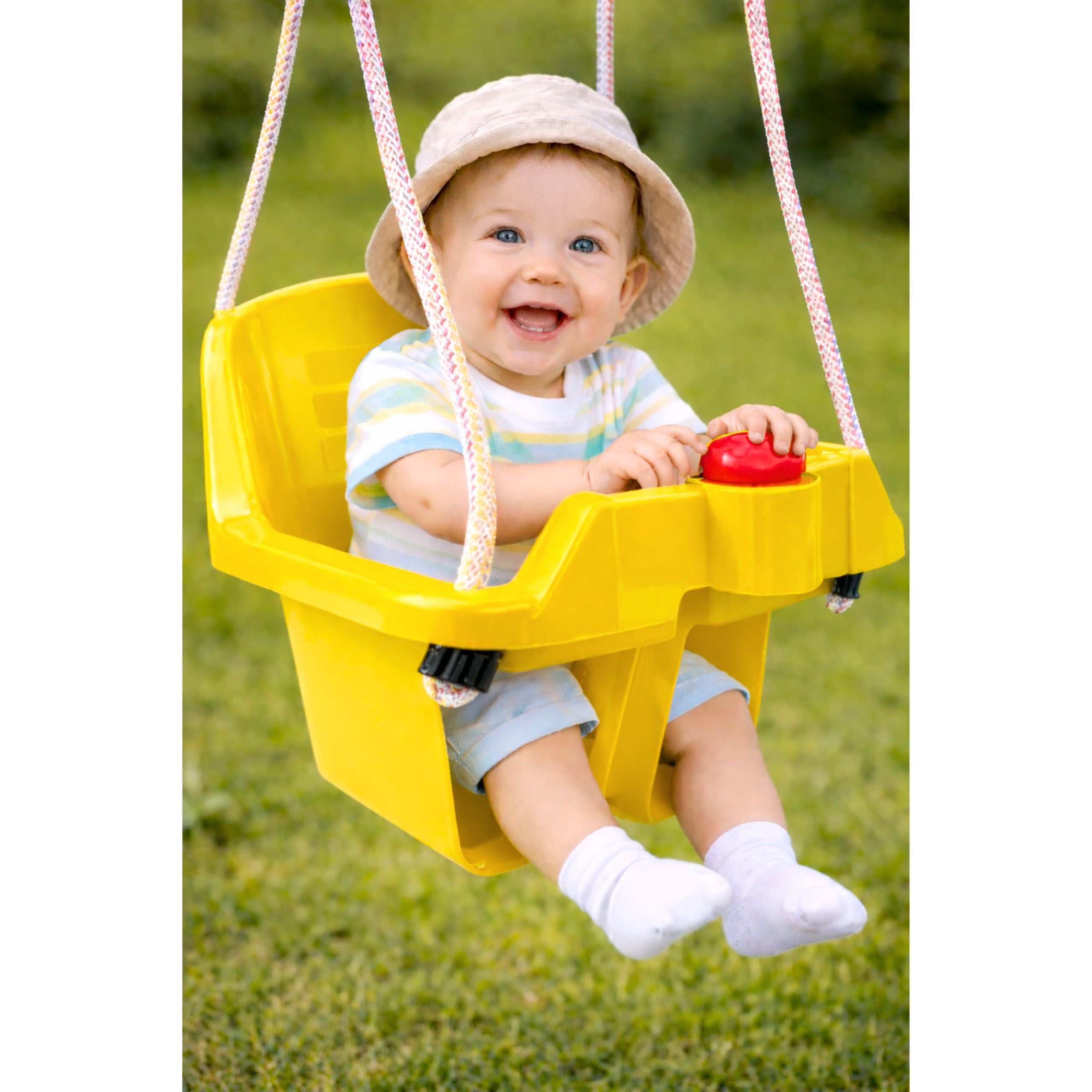 Yellow Bucket Swing For Children 5237