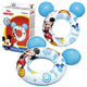 Mickey Mouse felfújható gyűrű füles gyerekeknek Blue Bestway 9102k
