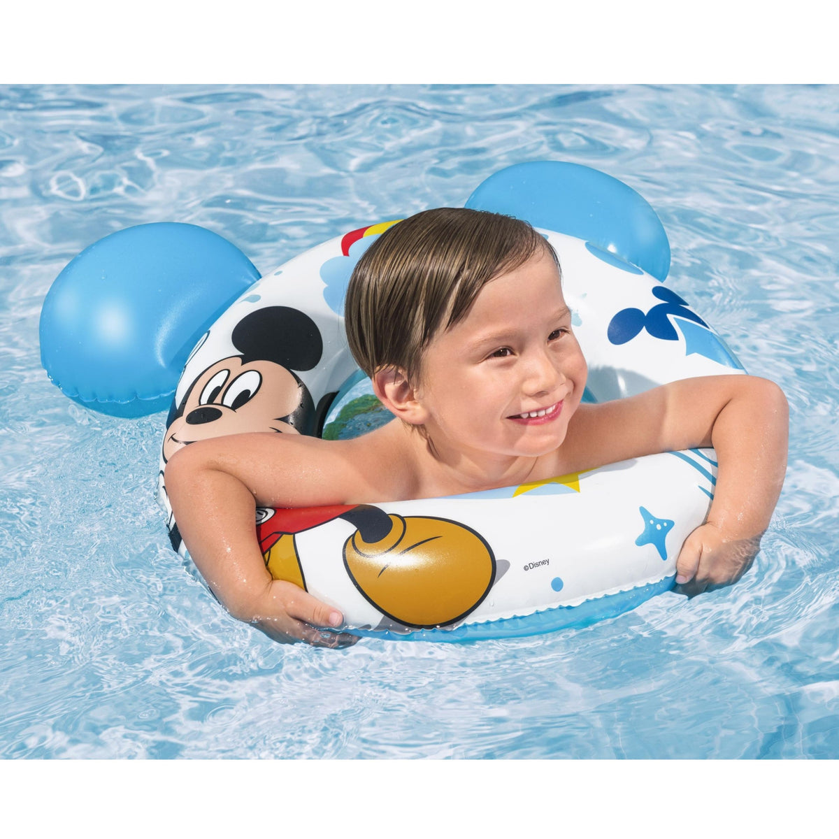 Mickey Mouse felfújható gyűrű füles gyerekeknek Blue Bestway 9102k
