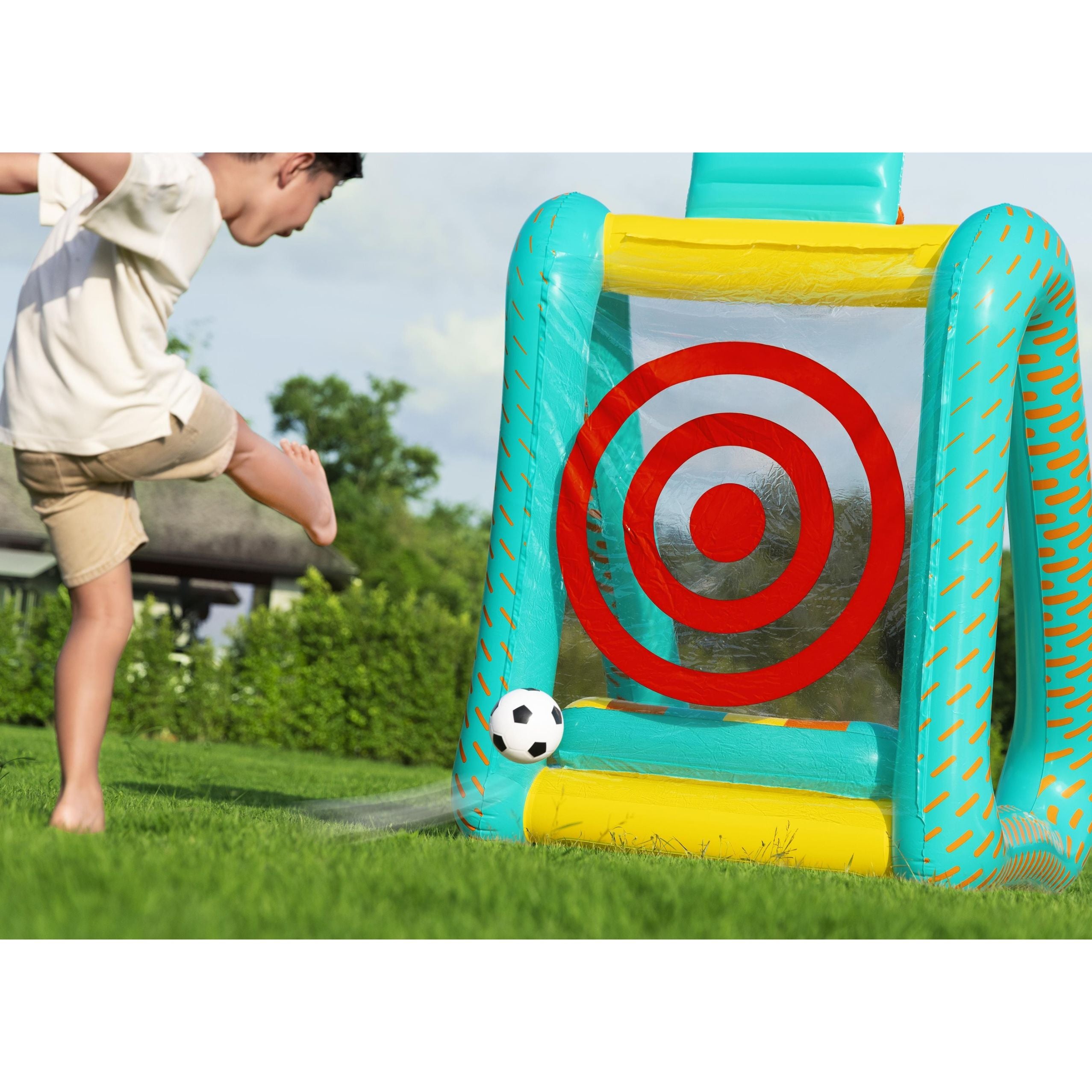 Inflatable Garden Game 3-in-1 Basketball Shooting Target Bestway 52813