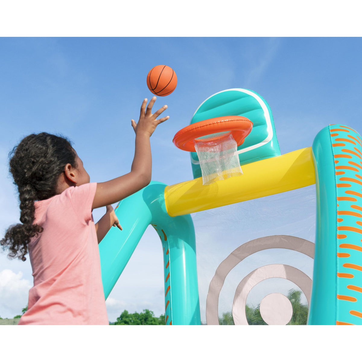 Inflatable Garden Game 3-in-1 Basketball Shooting Target Bestway 52813