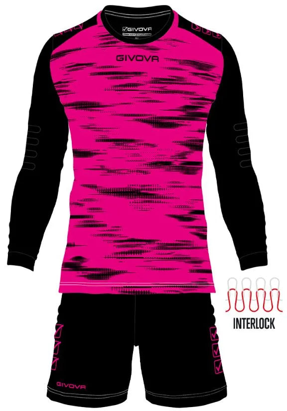 Keepersset Givova Kit Fuxia-zwart Roze