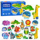 Puzzle magnetyczne Nauka zwierząt Magnesy na deski i lodówki 30 szt.