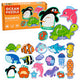 Magnetic Puzzle Sea Animals Fridge Magnets Educational 30 Pcs.