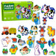 Magnetic Puzzles Pets Farm Fridge Magnets Boards 30 Pcs.