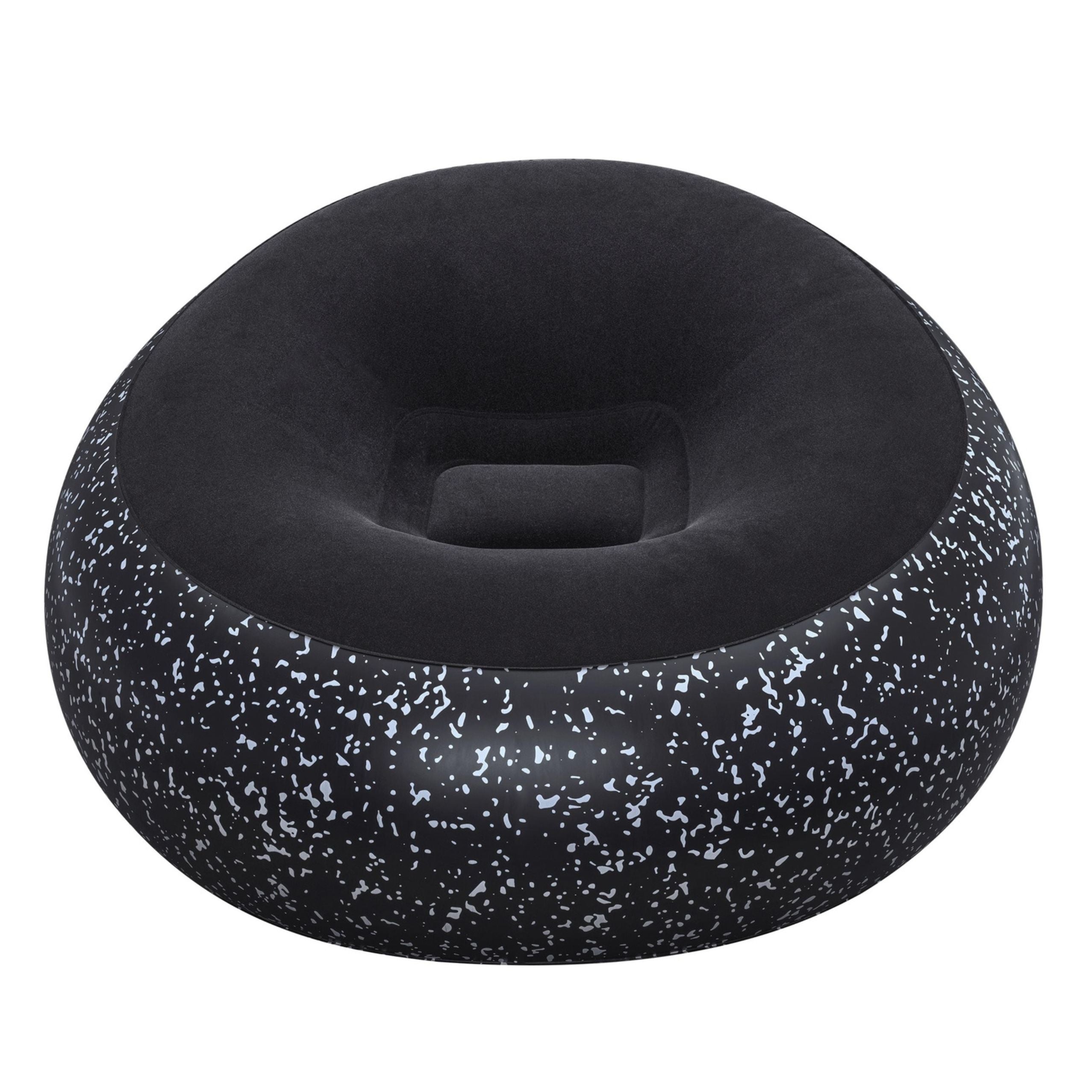 Inflatable Chair Seat Black Inflate A Chair Bestway 75153