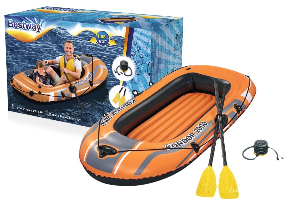 Bestway 61062 Gommone Gommone 188 X 98 Cm
