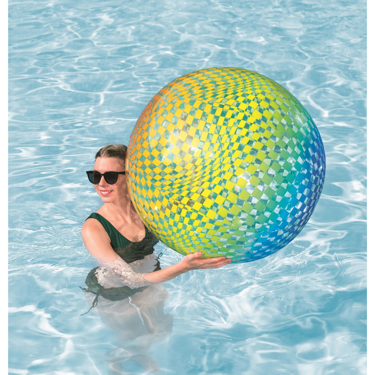 Bestway Colorsphere Grand ballon de plage gonflable 107 cm 31152