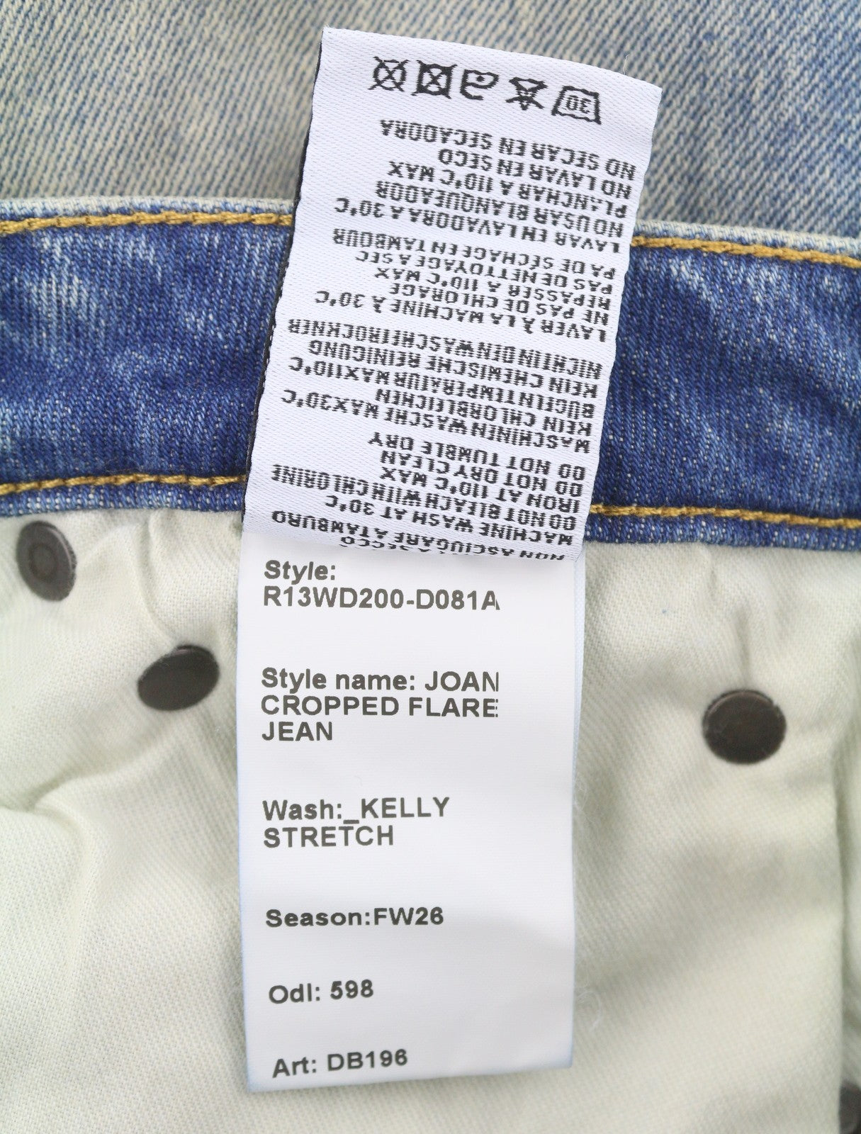 Jeans Joan Cropped Flare