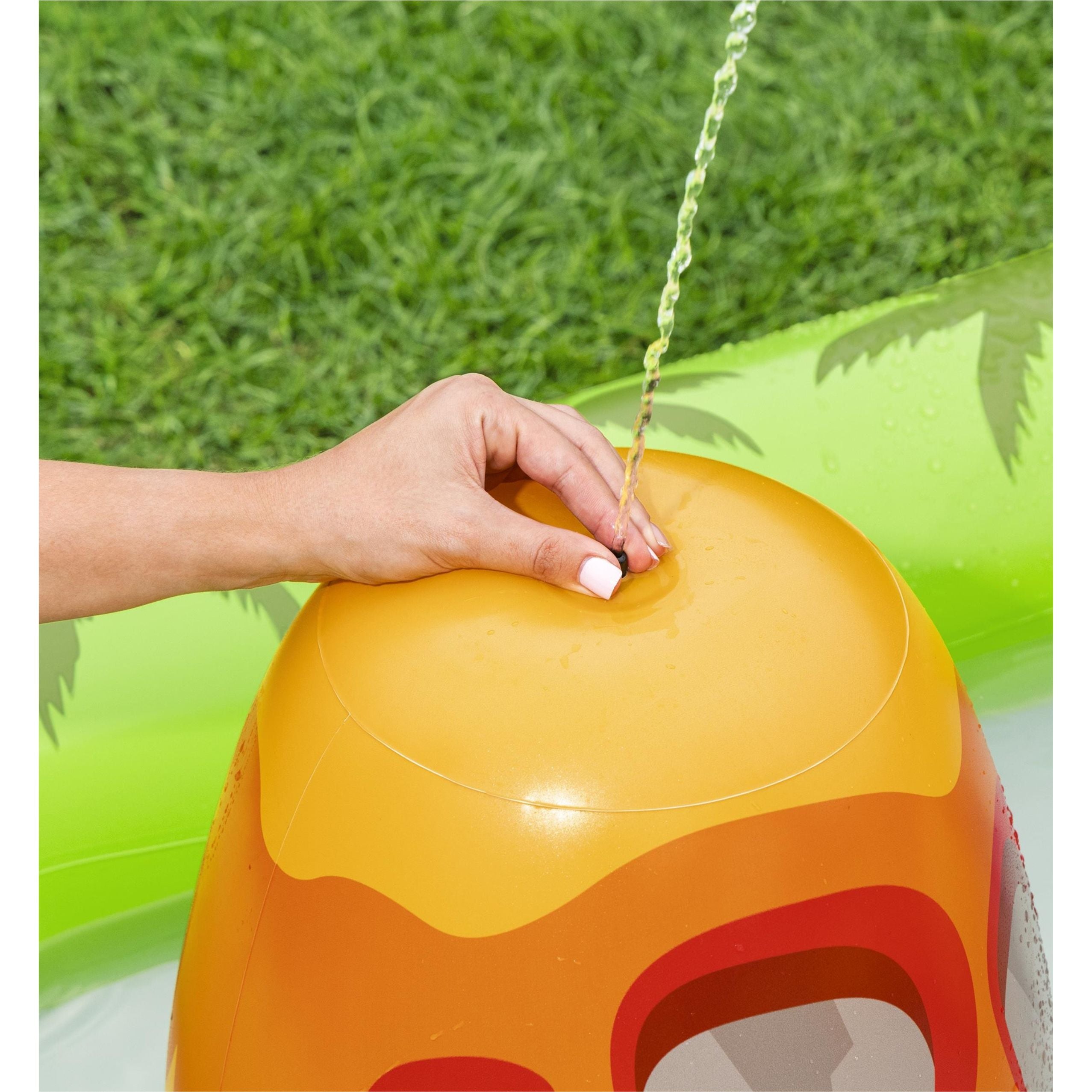 Water Playground With Dinosaurs Volcano Balls Bestway 53172