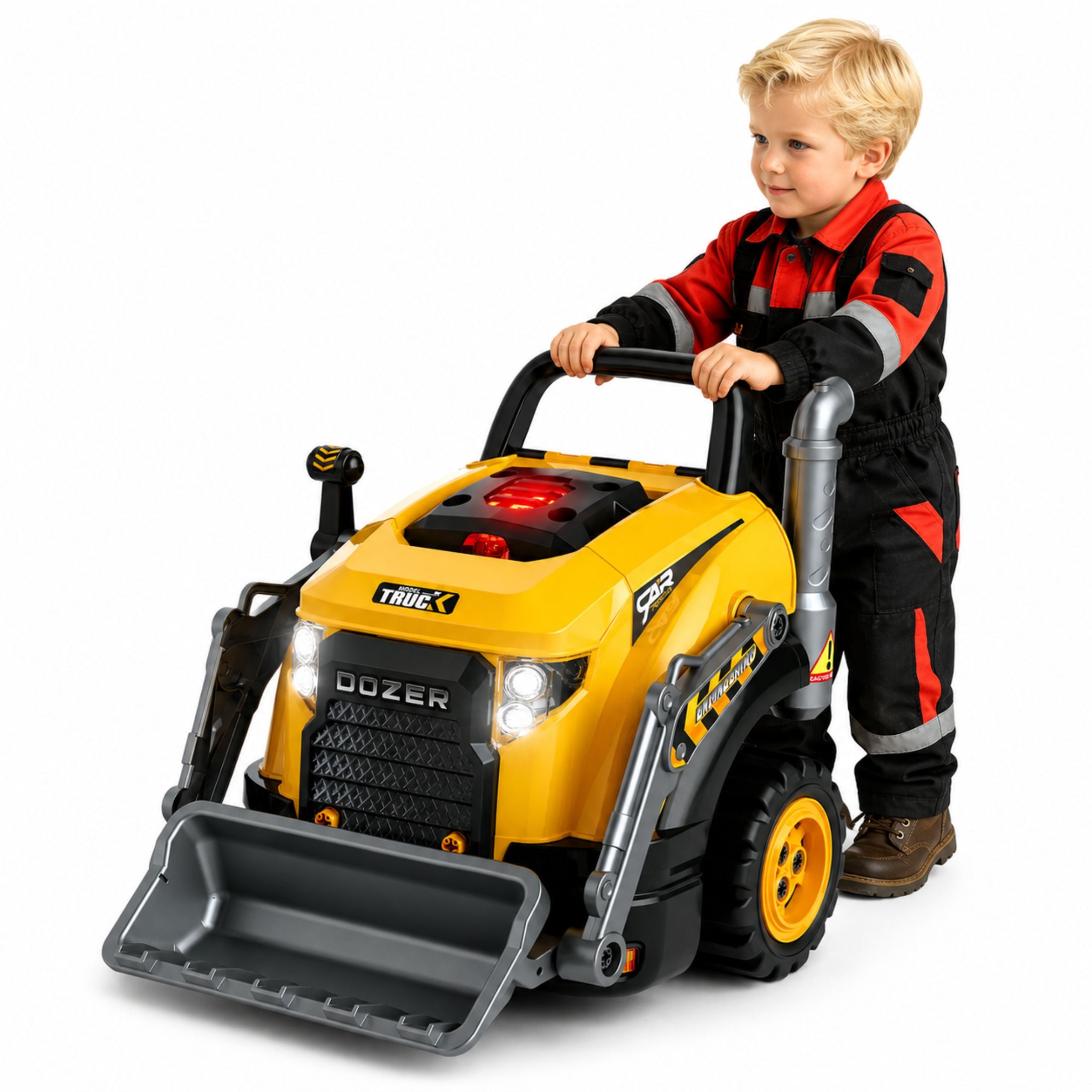 Bulldozer Excavator To Disassemble Little Handyman Lights Sounds Steam