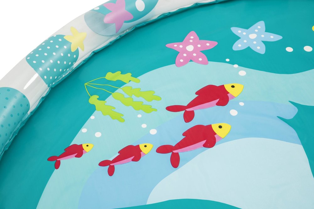 Inflatable Paddling Pool With A Fountain For Children 165 Cm Bestway 52487