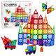 Magnetic Construction Blocks 3d Panels Creative Stem Colorful 100 Pcs.