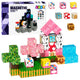 Set Blocuri Magnetice Cuburi Cuburi Pixeli Unicorni 3d 50 Buc.
