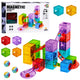 Magnetic Construction Blocks Cubes Ball Track Colorful 33 Pcs.