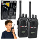 Walkie Talkie Usb Noise Reduction Black 200m Range