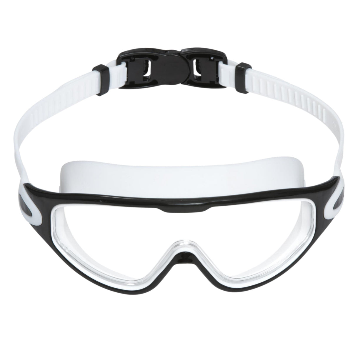 Bestway 21194 Adjustable Black And White Swimming Goggles