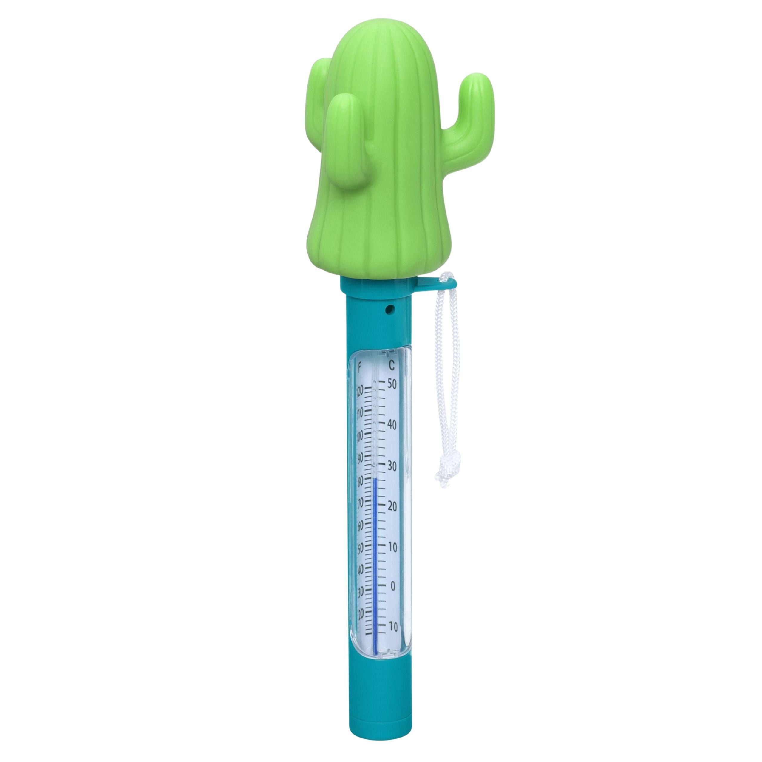 Bestway 58763 Floating Thermometer For Spa Pools Cactus Green