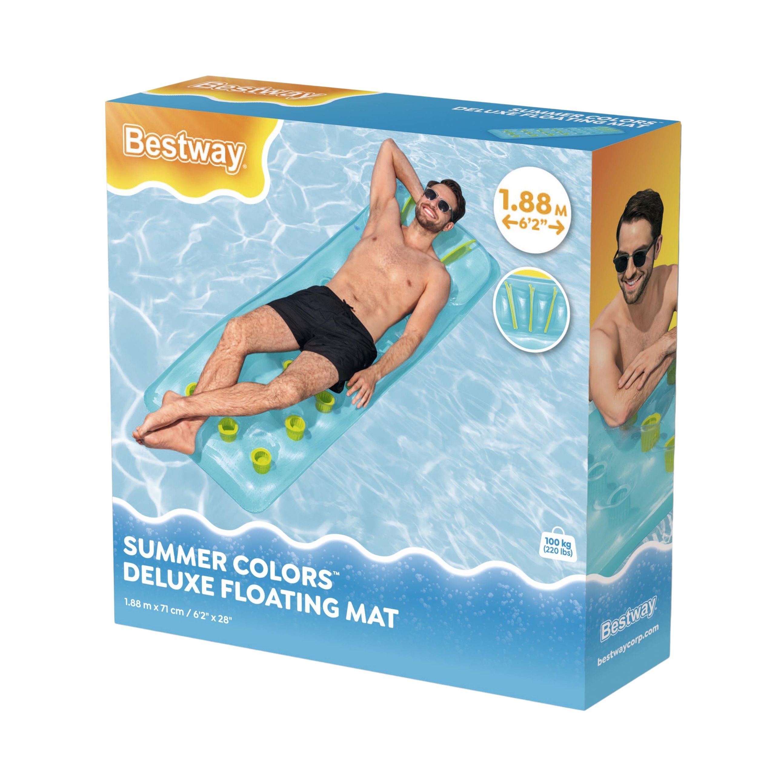 Nafukovací matrac do bazéna Blue Bestway 43015