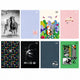 Interdruk A5 Notebook With Thick Lines 32 Sheets Assorted Designs