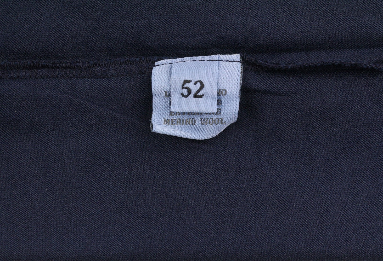 Blå ull T-shirt