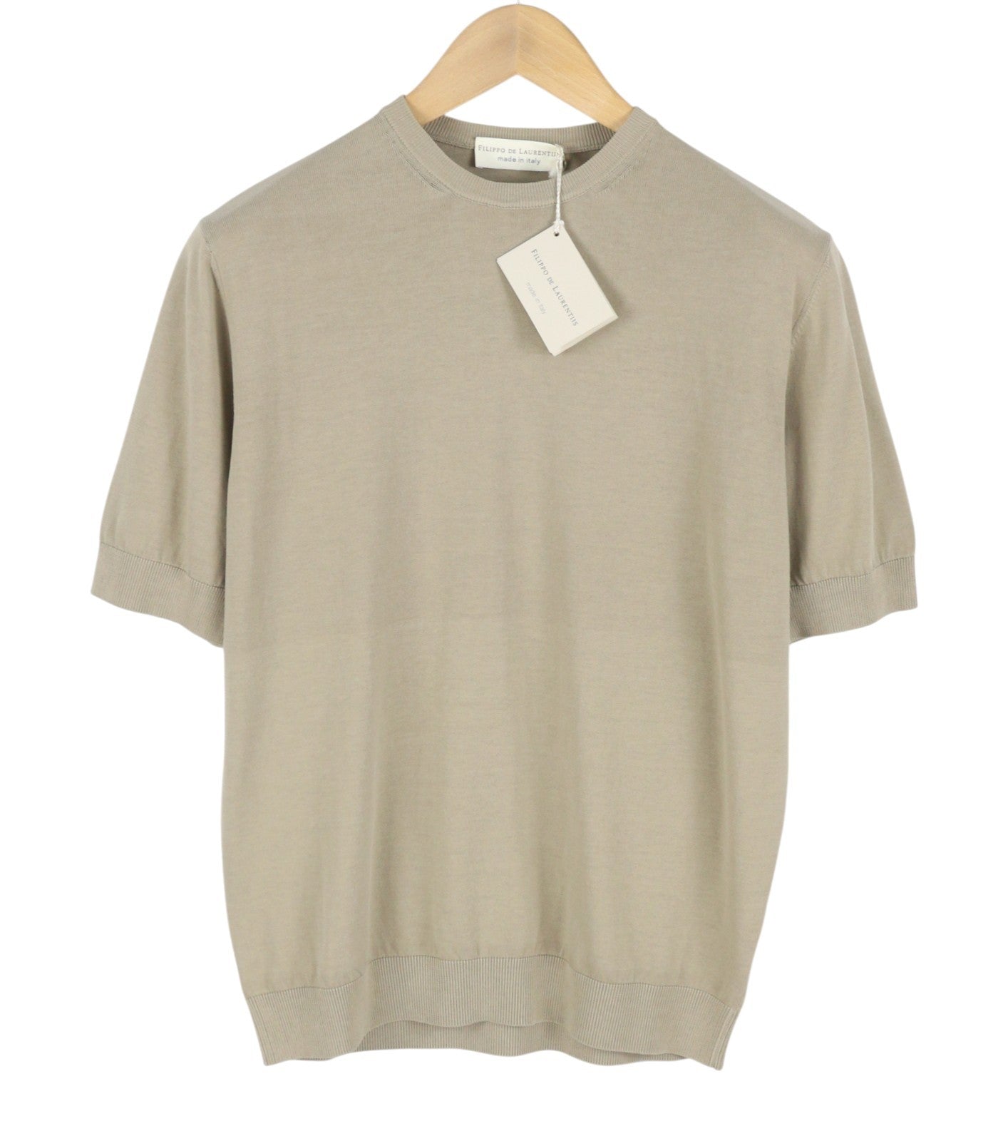 Grijs katoenen T-shirt