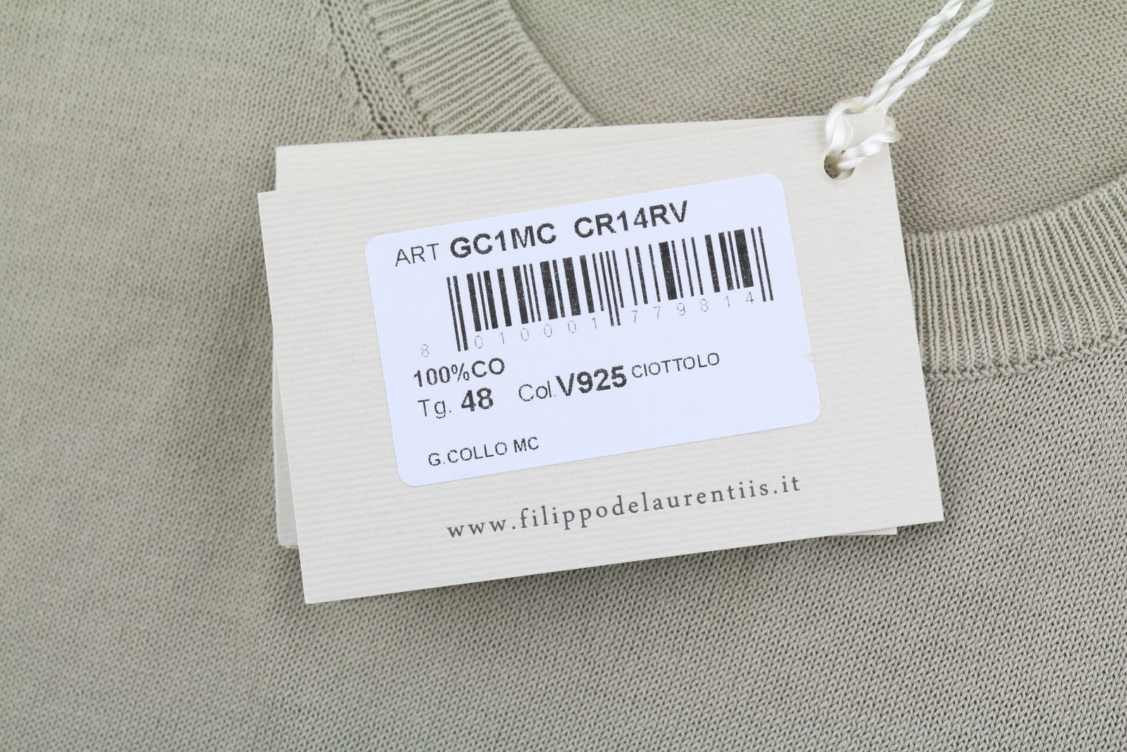 Grijs katoenen T-shirt