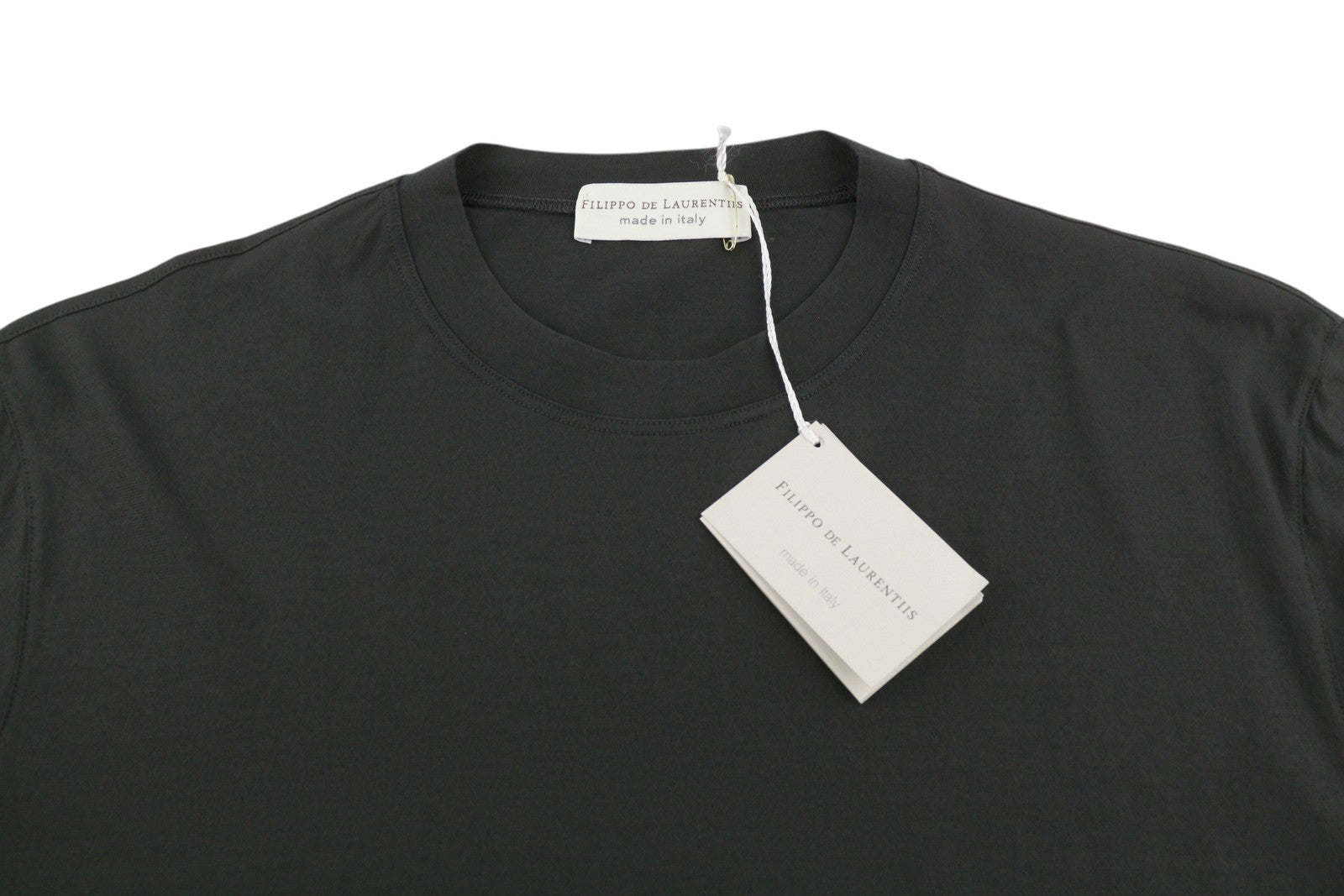 Zwart katoenen T-shirt