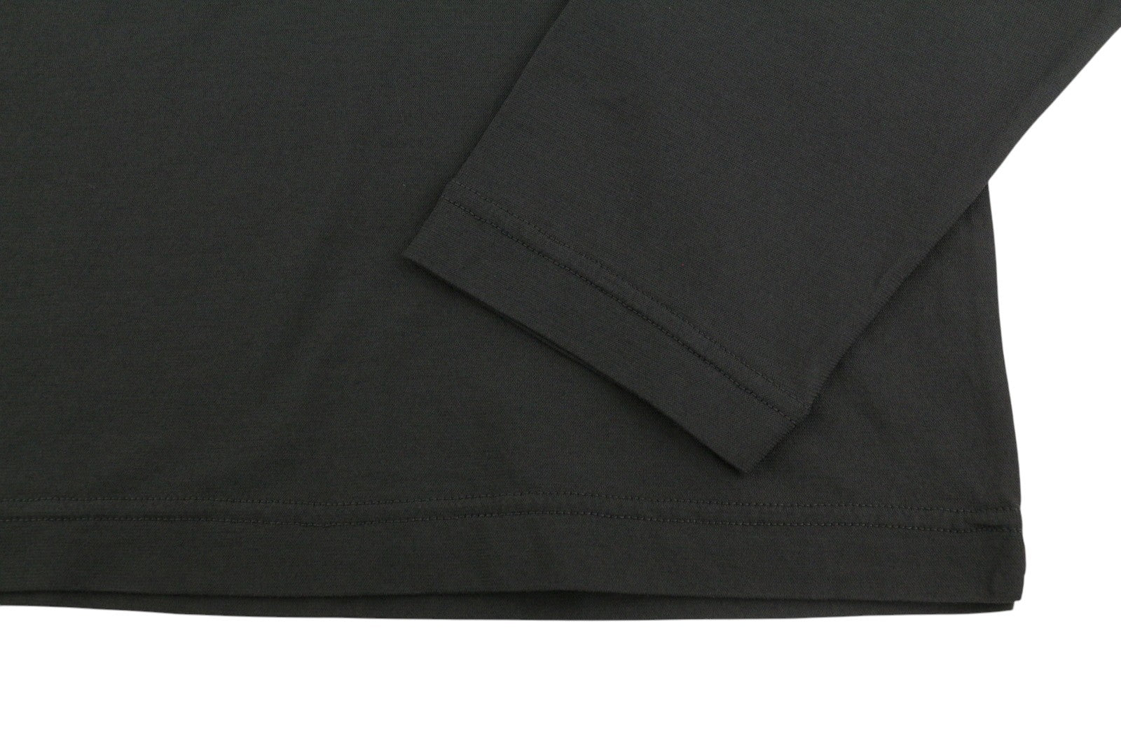 Zwart katoenen T-shirt