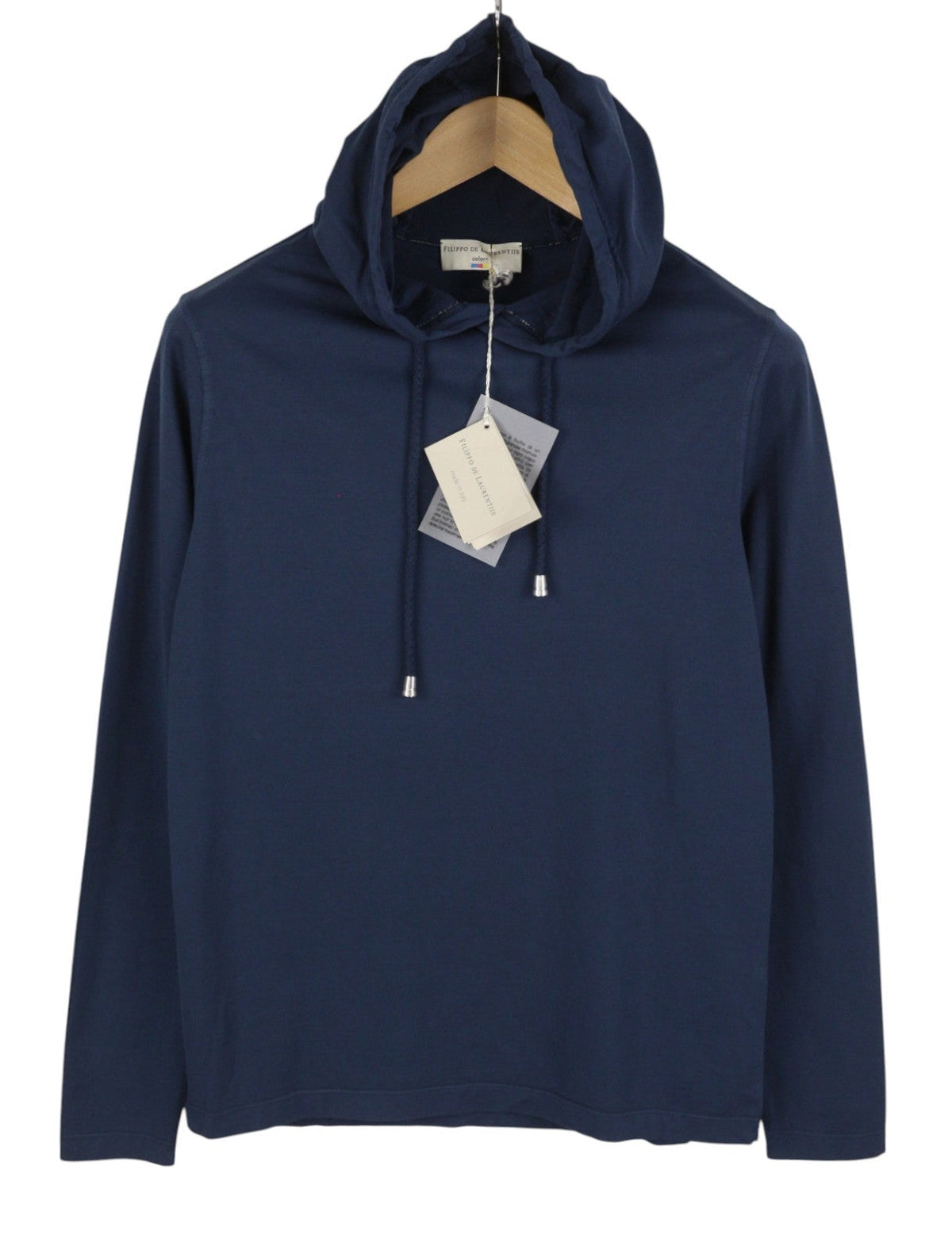 Maglietta in cotone blu