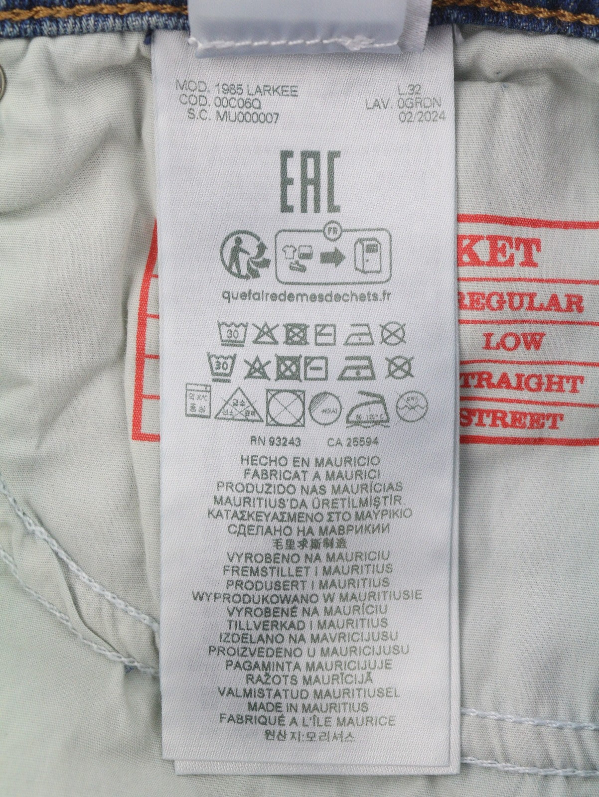 Jeans 1985 Larkee 0grdn