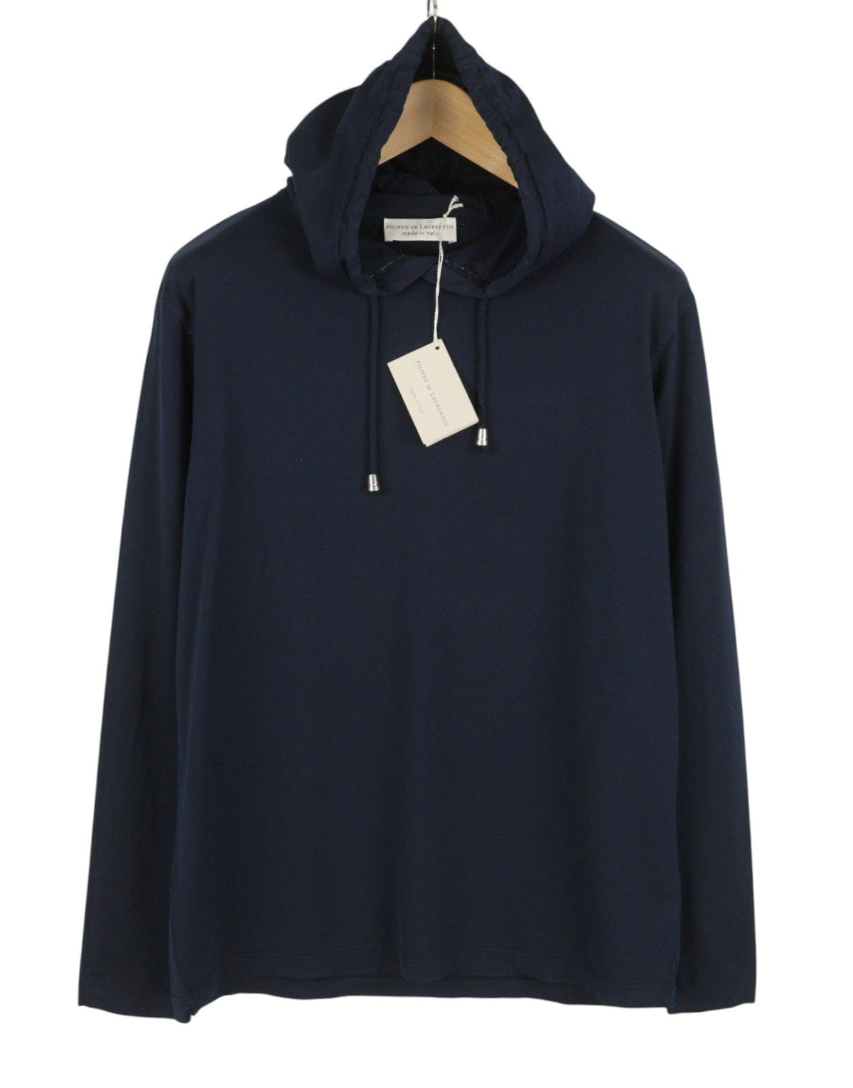 Maglietta in cotone blu