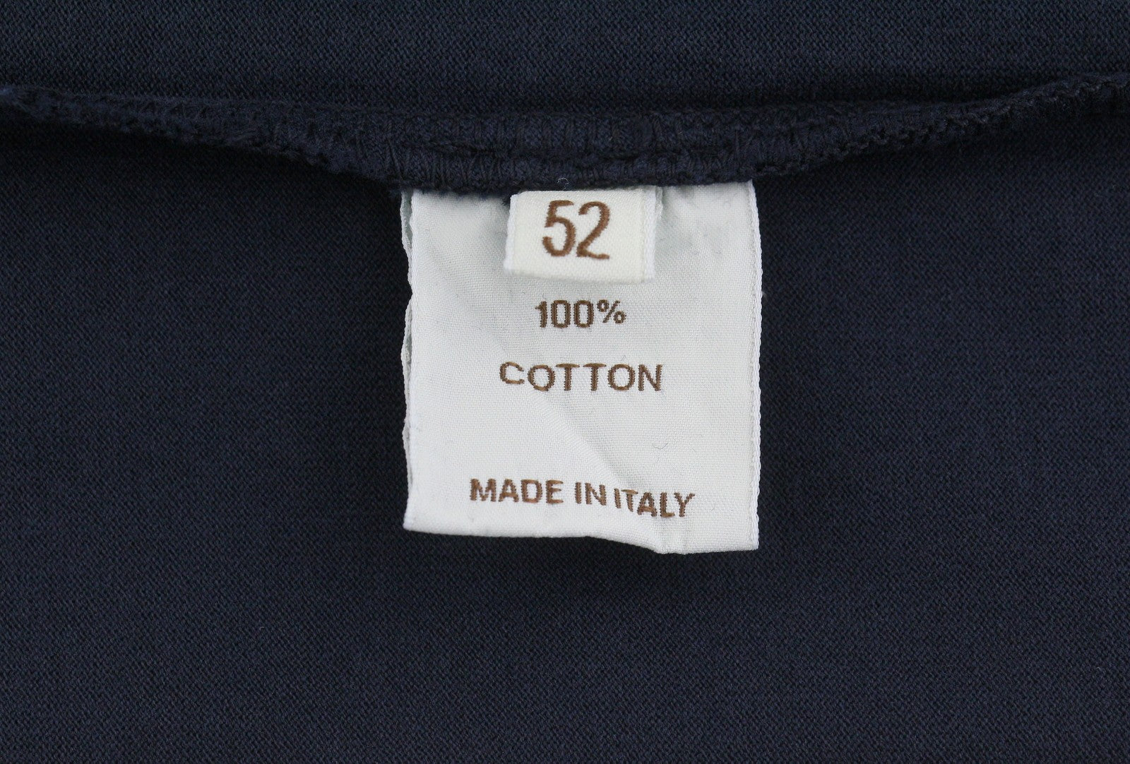 Camiseta de algodón azul