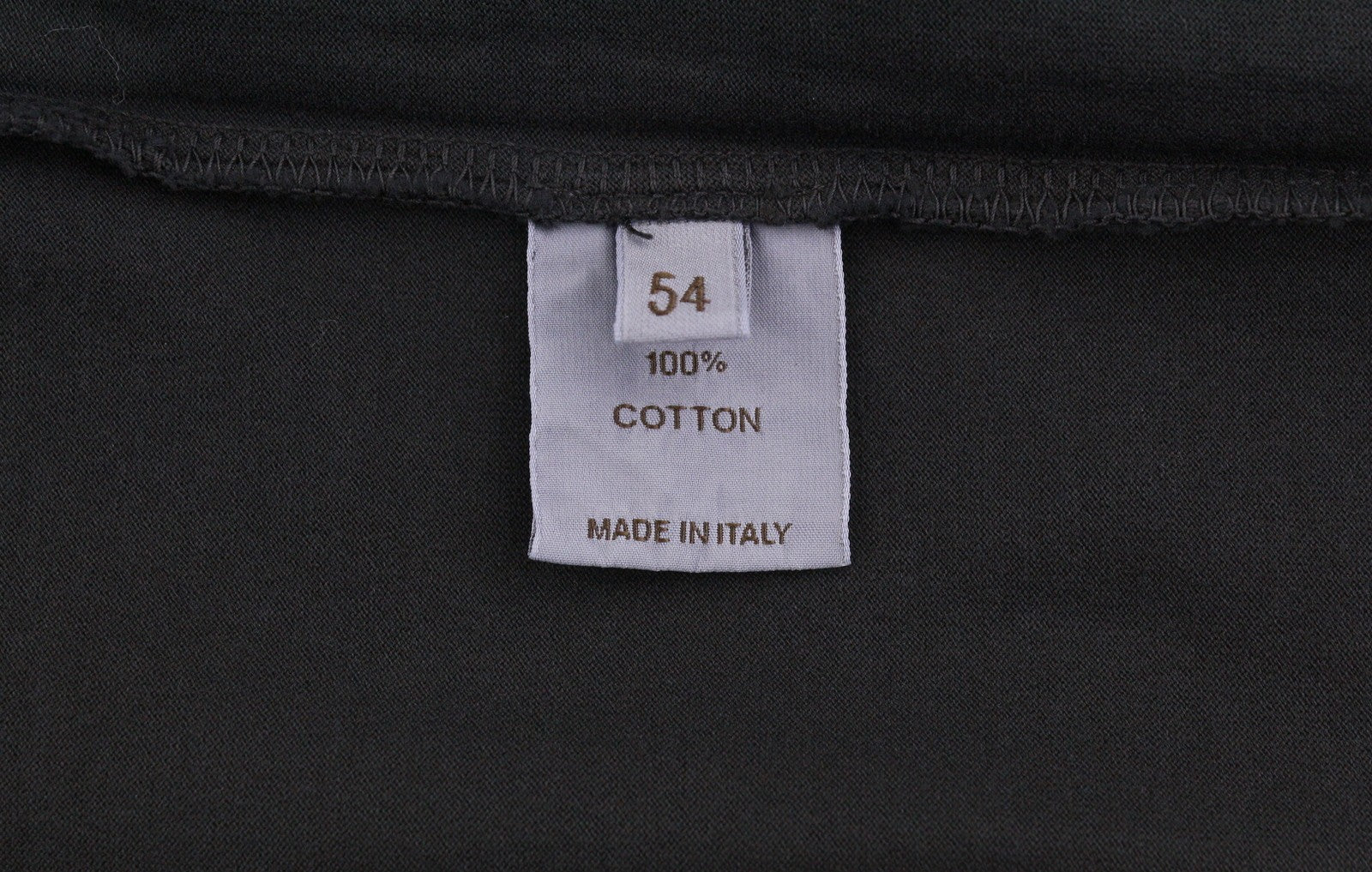 Zwart katoenen T-shirt