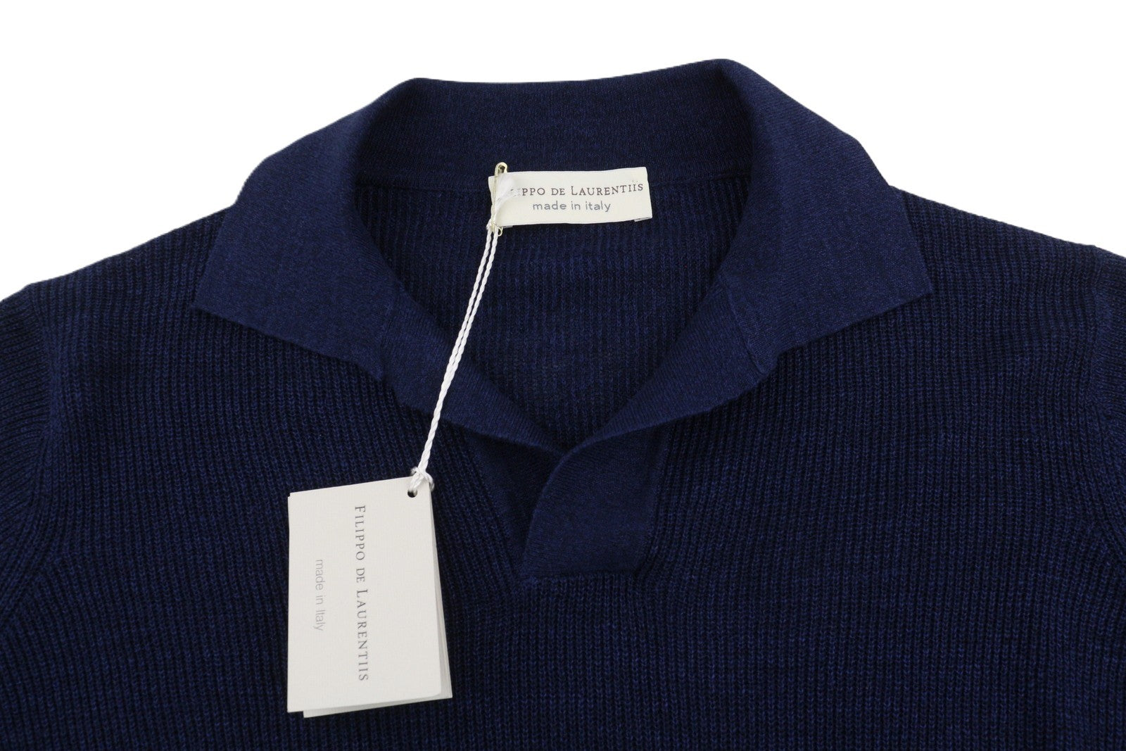 Blå Linne Jumper