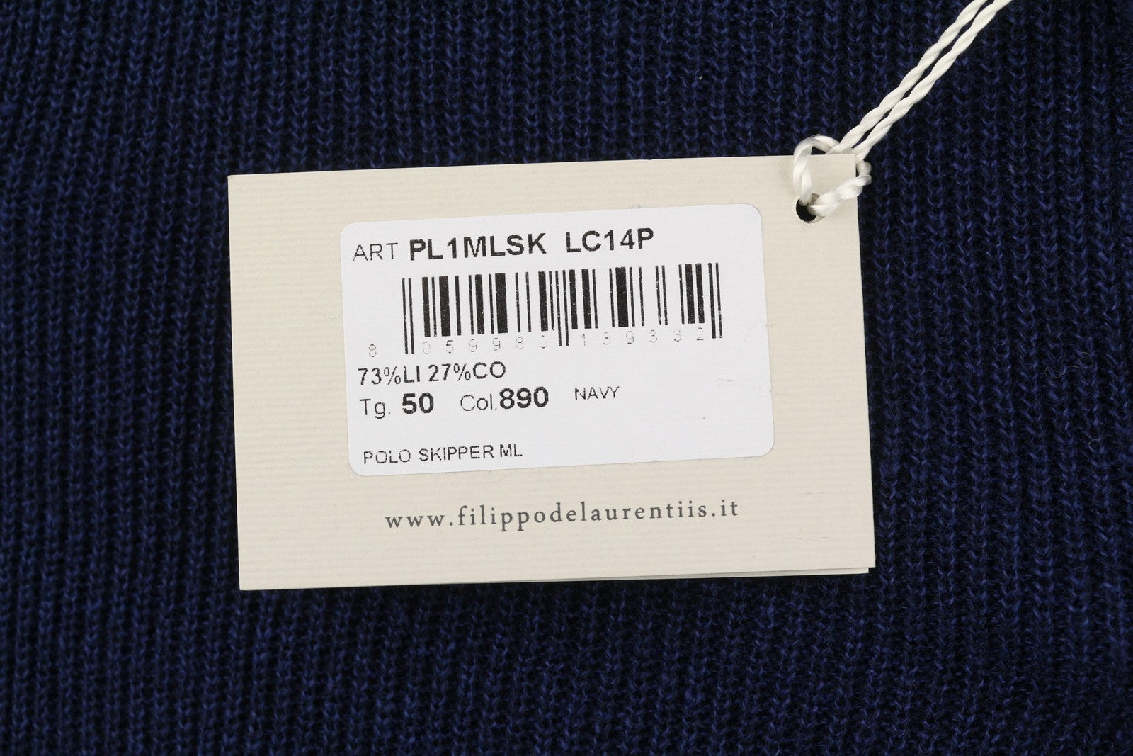 Blå Linne Jumper