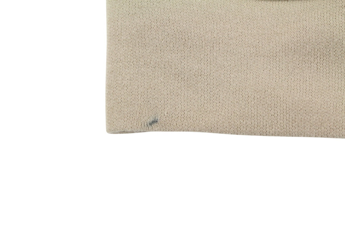 Beige Cotton Jumper