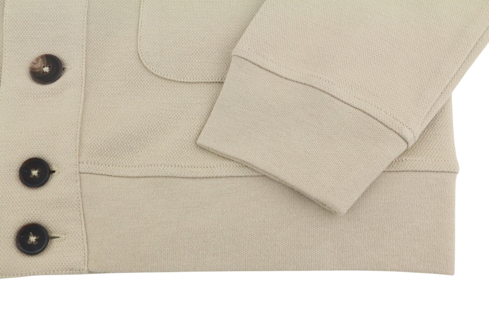 Beige Cotton Jumper