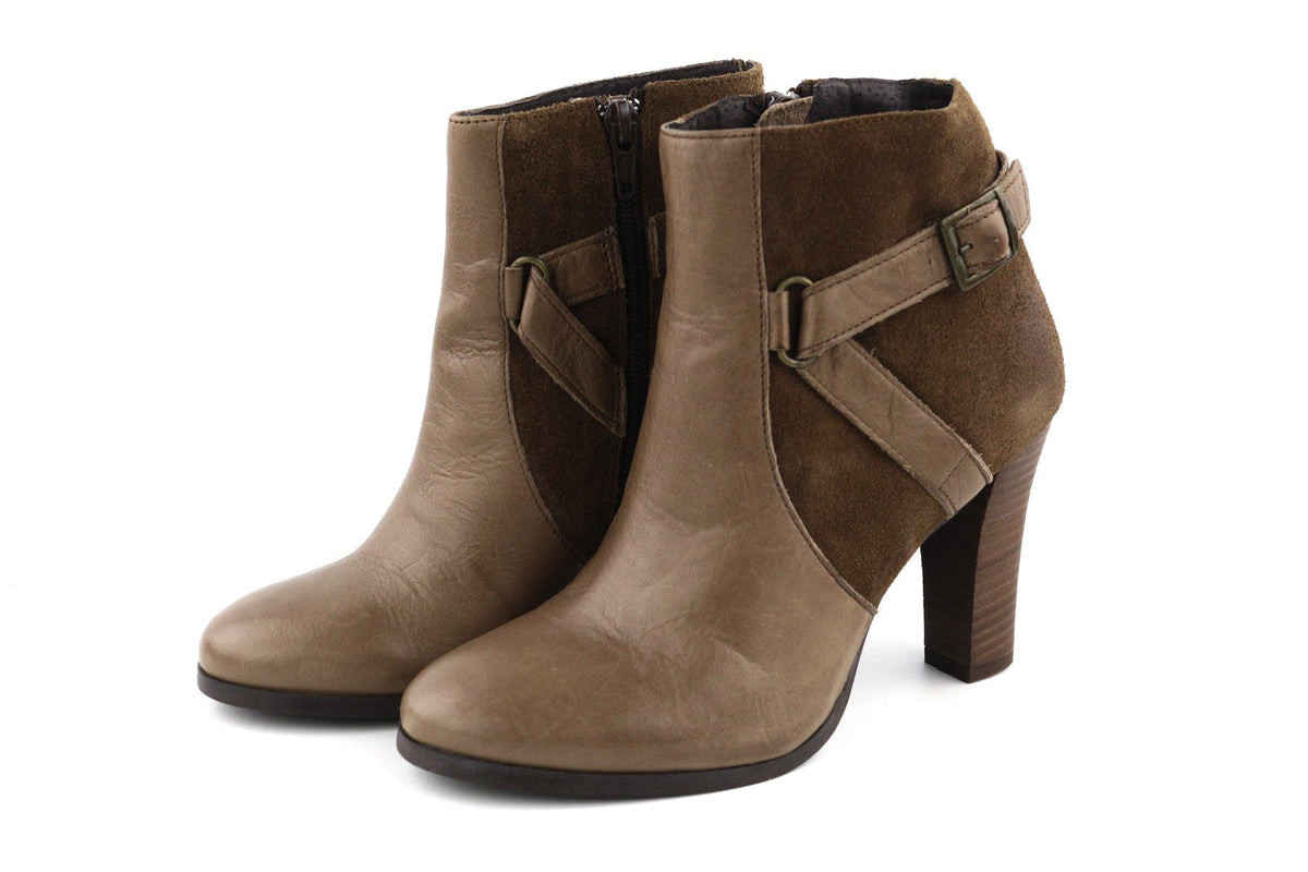 Brown Leather Boots