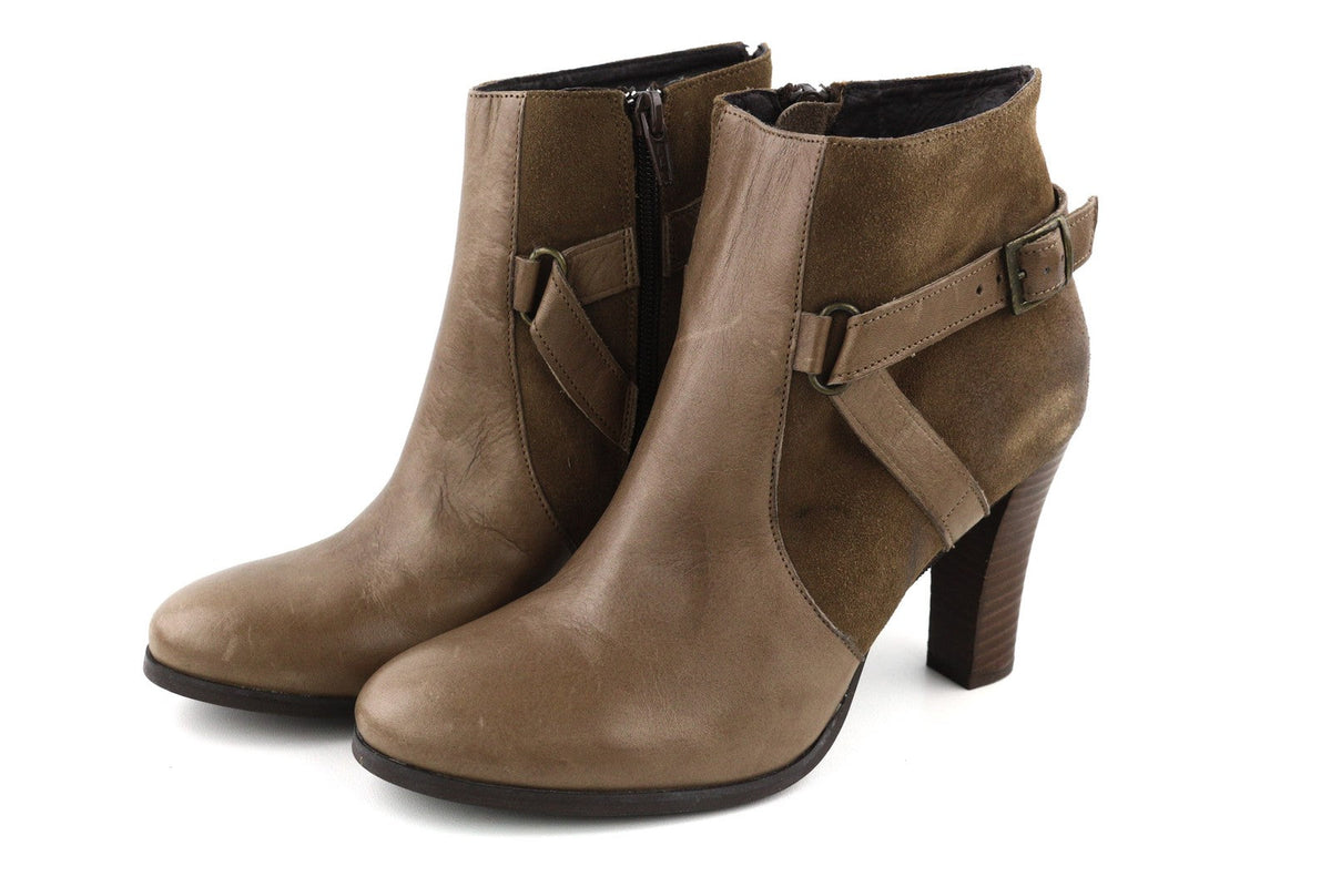 Brown Leather Boots