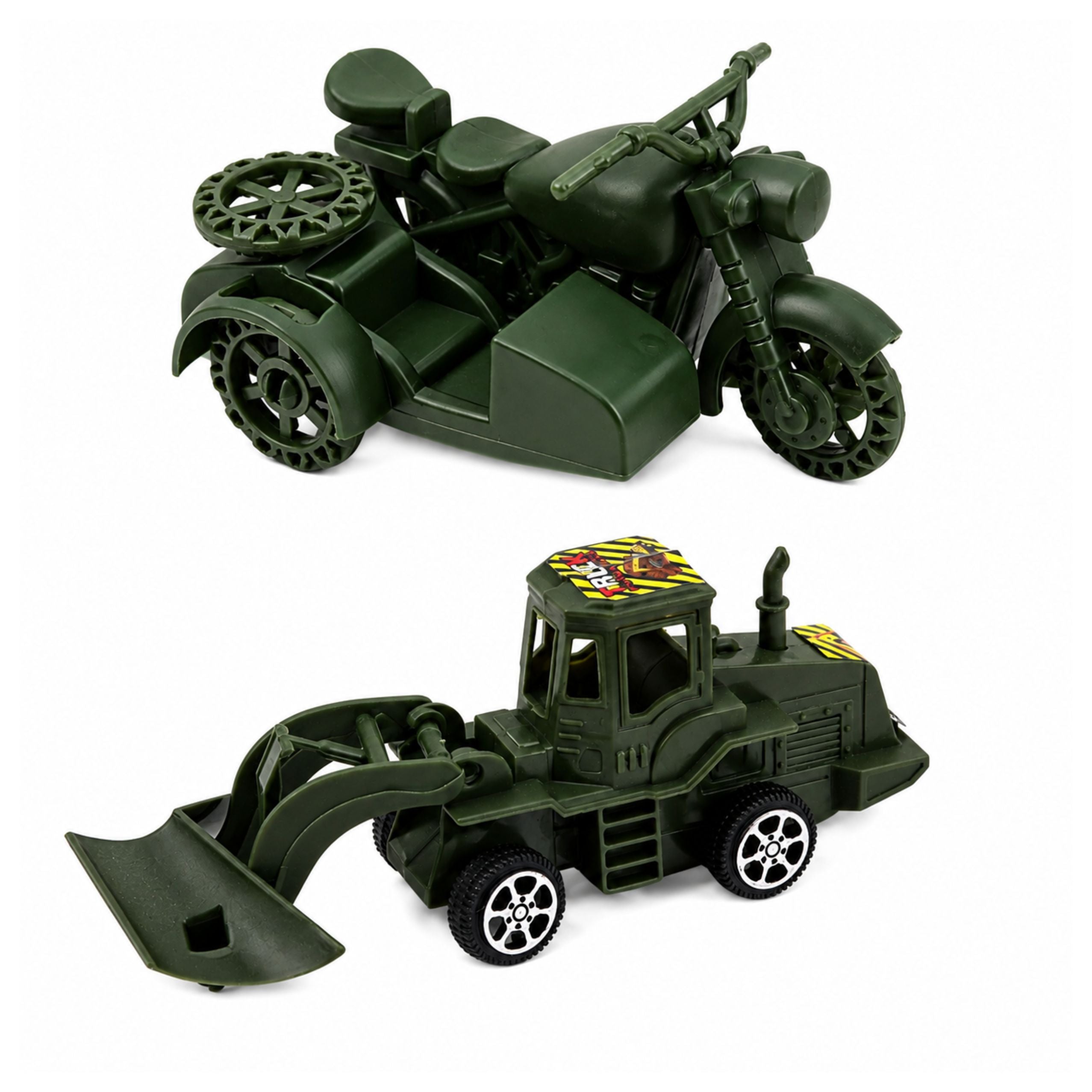 Military Set Soldiers Helicopter Vehicles Base 58 Pcs.
