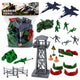 Set Militar Soldados Figuras Vehículos Militares Accesorios Torre 72 Pcs.