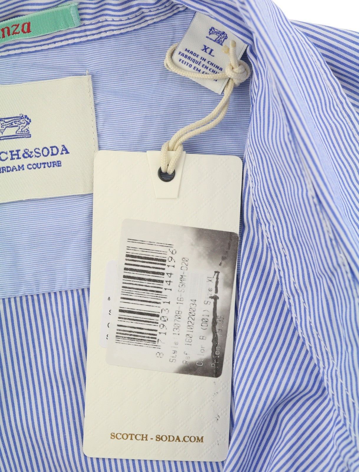 Blue Cotton Shirt