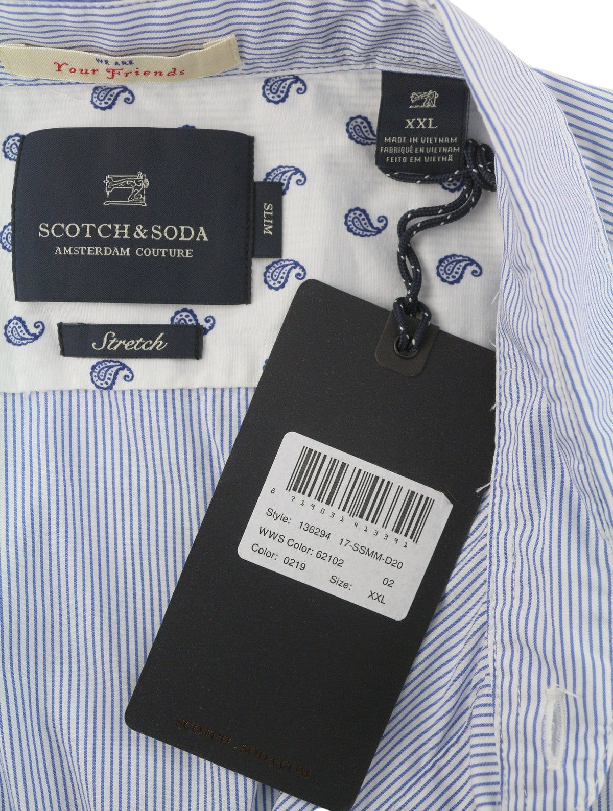 Blue Cotton Shirt