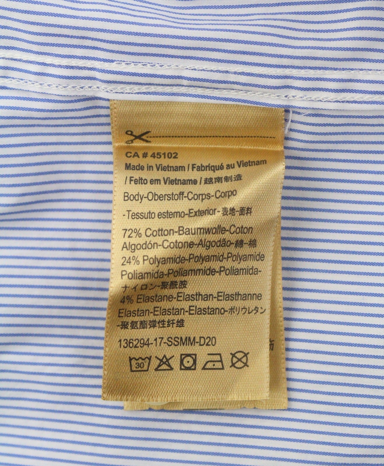 Blue Cotton Shirt