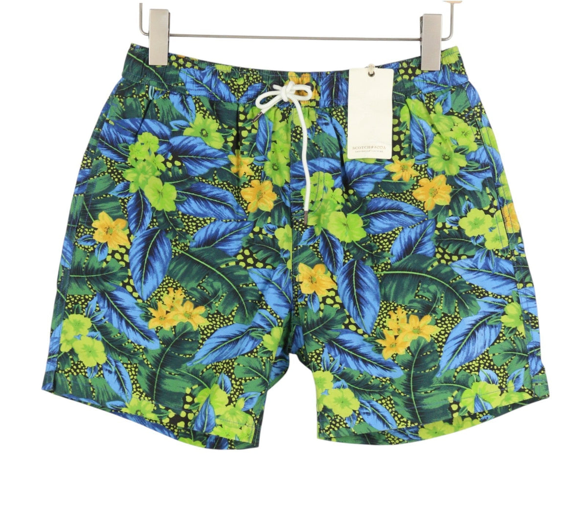 Blue Cotton Swimwear