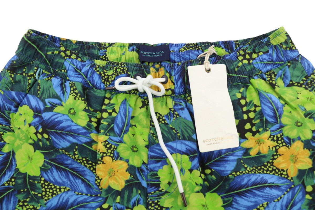 Blue Cotton Swimwear